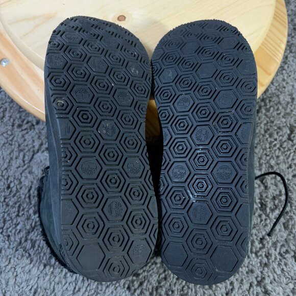 Timberland Richmond Ridge Ankle Boots Womens 7.5 Black Nubuck Leather Waterproof - Picture 7 of 7